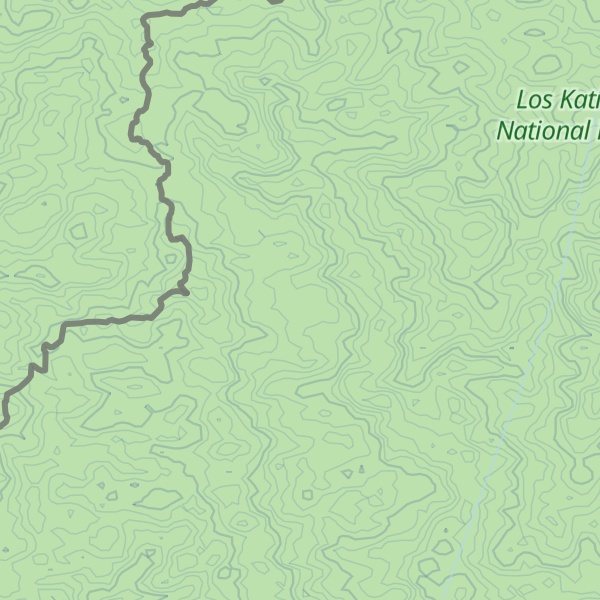 Map of Cerro Tagún