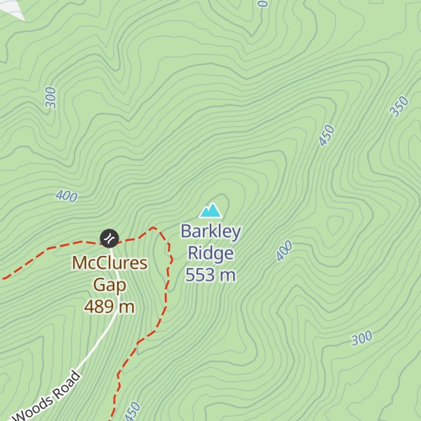 Map of Barkley Ridge