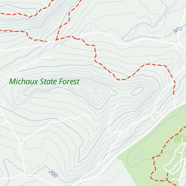 Map of Little Rocky Ridge