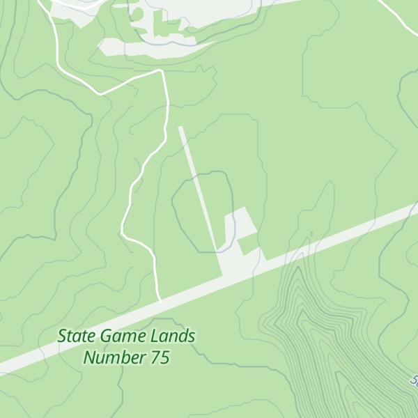 Map of Chestnut Ridge