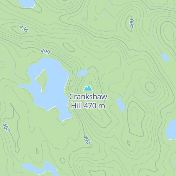Map of Crankshaw Hill