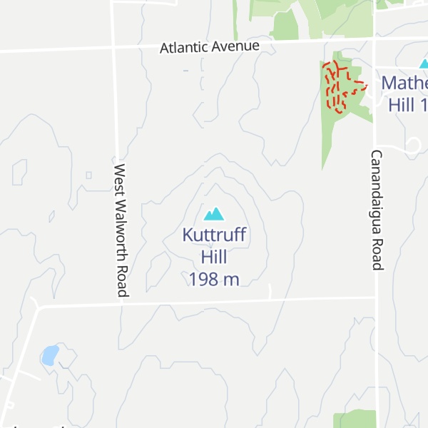 Map of Kuttruff Hill
