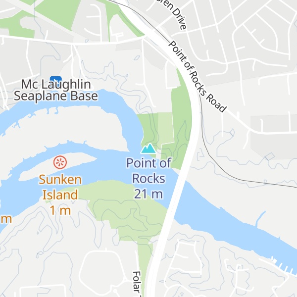 Map of Point of Rocks