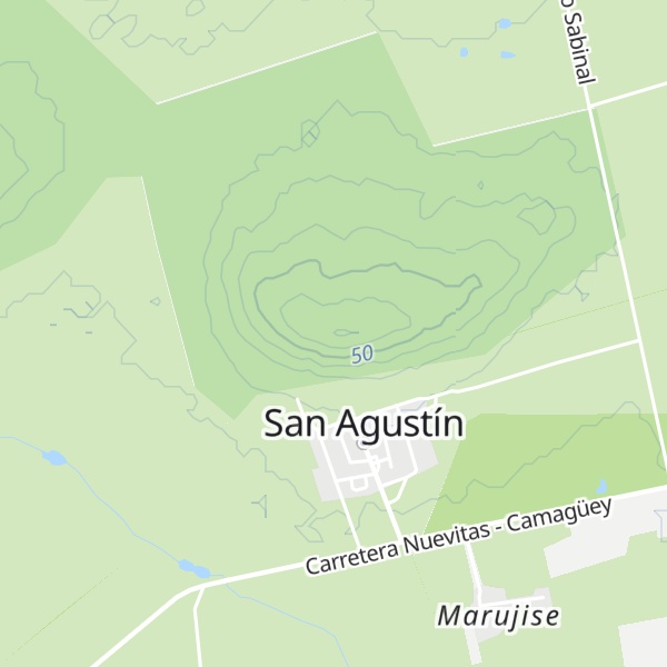 Map of Loma San Agustín