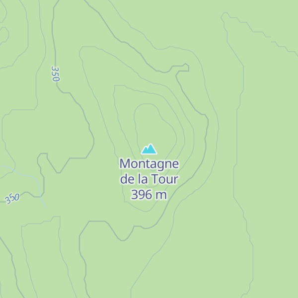 Map of Montagne de la Tour