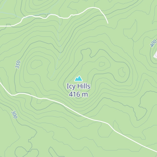 Map of Icy Hills