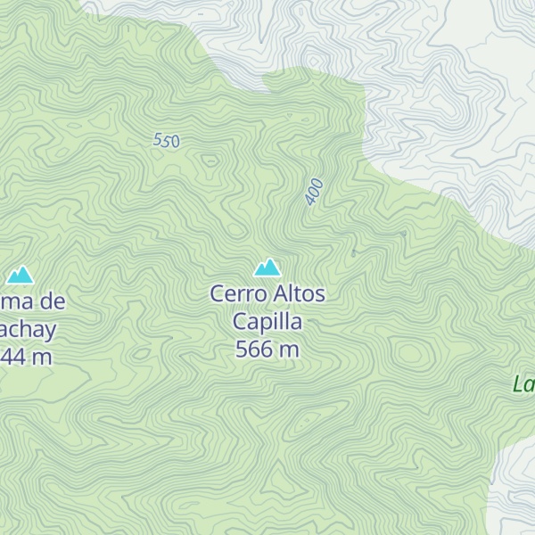 Map of Cerro Altos Capilla