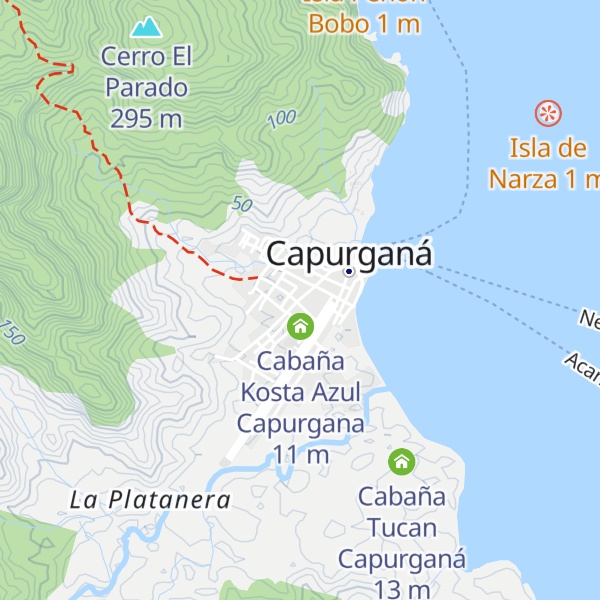 Map of Cabana Samatha