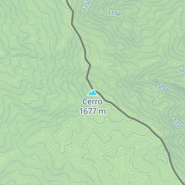 Map of Cerro