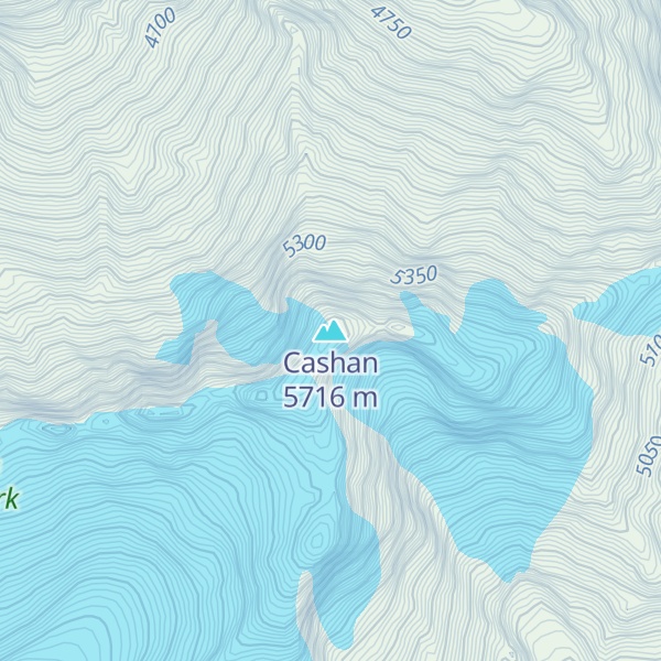 Map of Cashan