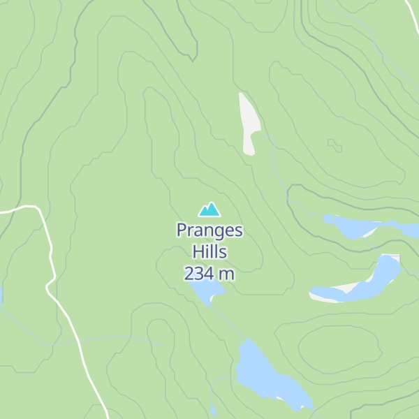 Map of Pranges Hills
