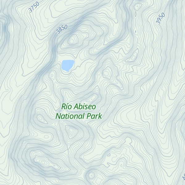 Map of Cerro Danzana Pampa