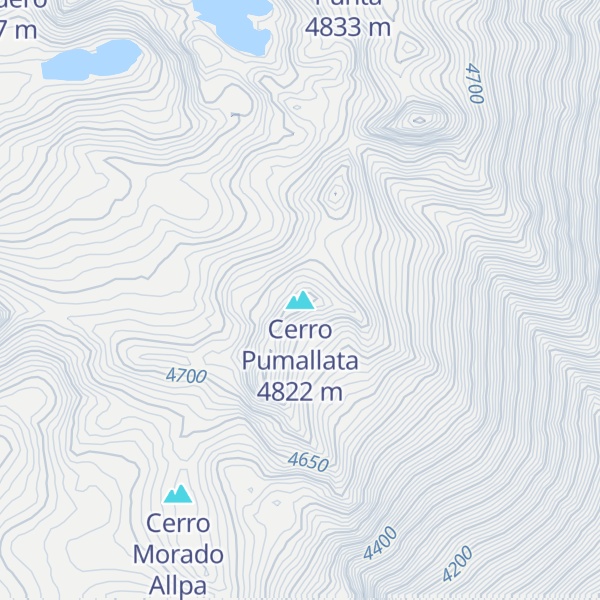 Map of Cerro Pumallata