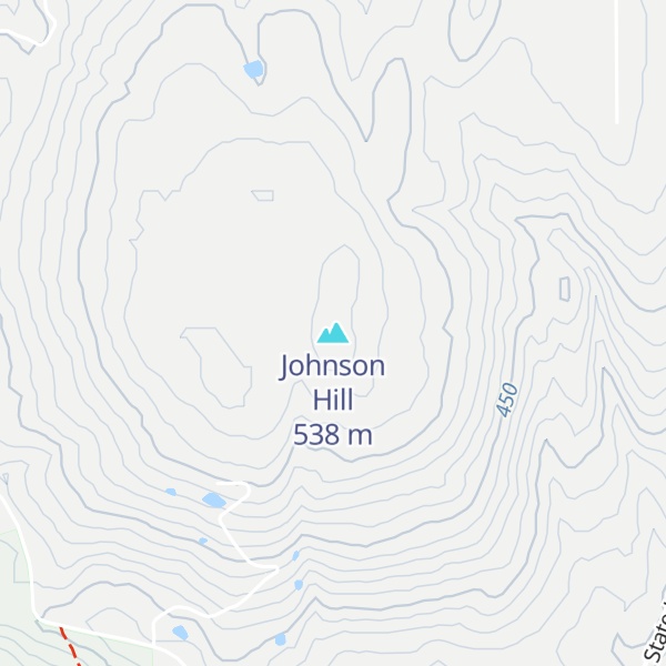 Map of Johnson Hill