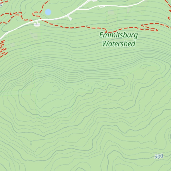 Map of College Mountain