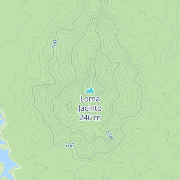 Map of Loma Jacinto