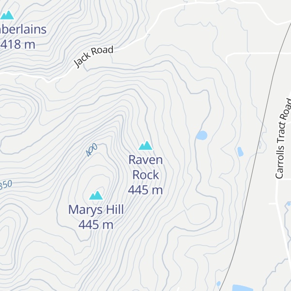 Map of Raven Rock