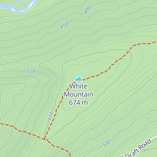 Map of White Mountain
