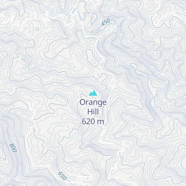 Map of Orange Hill