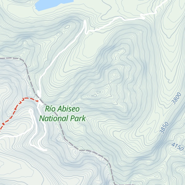 Map of Cerro Colorado