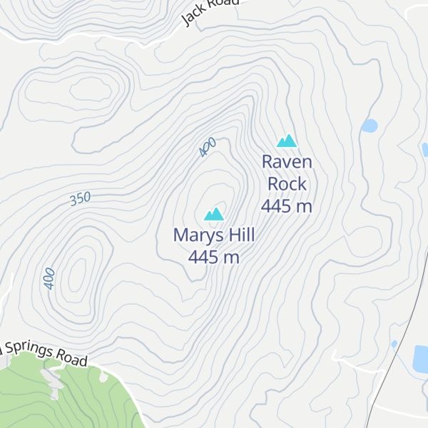 Map of Marys Hill