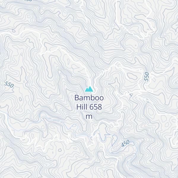 Map of Bamboo Hill