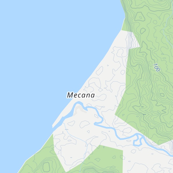 Map of Paraíso Escondido
