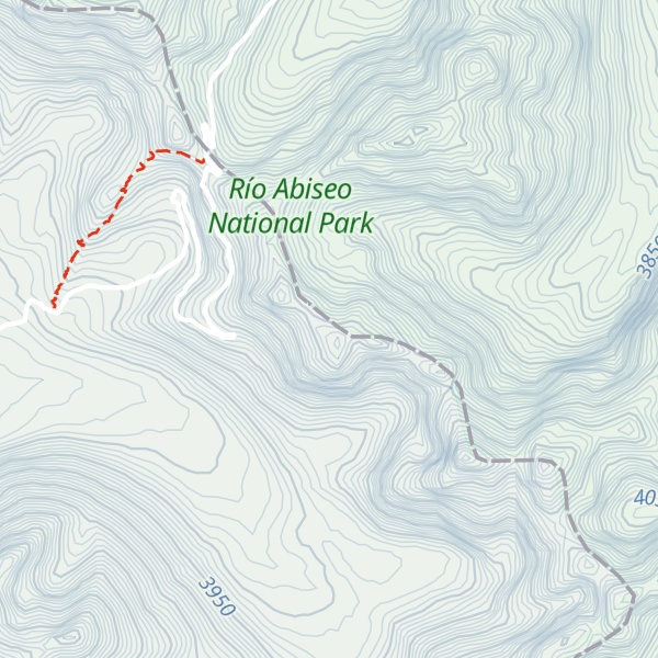 Map of Cerro Ventanas