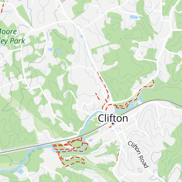 Map of Choo Choo Hill