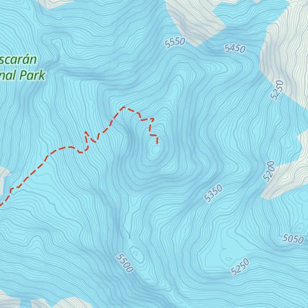 Map of Tocllaraju