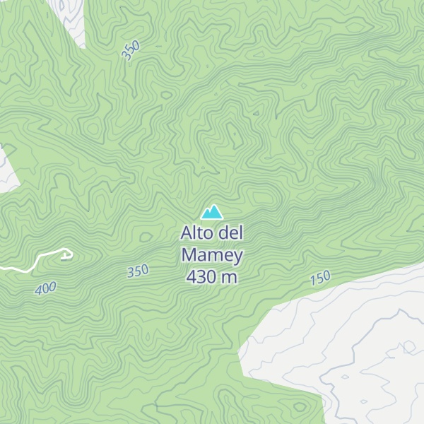 Map of Alto del Mamey