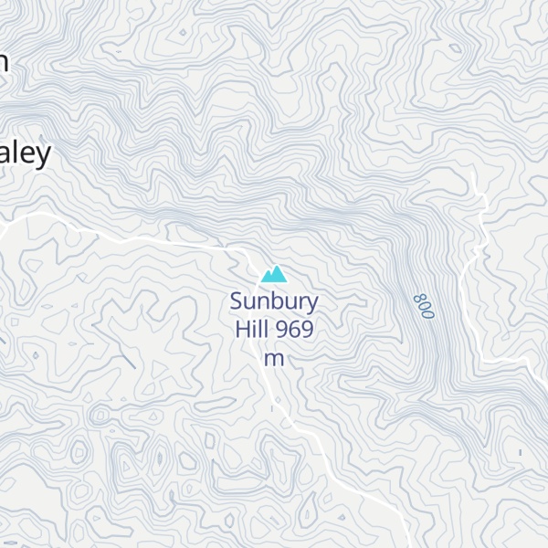 Map of Sunbury Hill