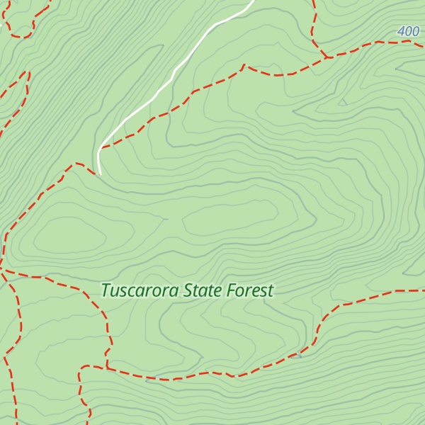 Map of Buck Ridge
