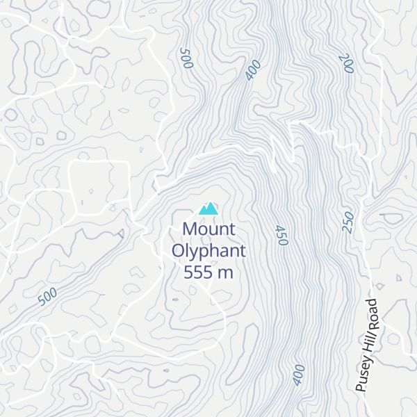 Map of Mount Olyphant