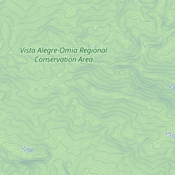 Map of Cerro Incíenso