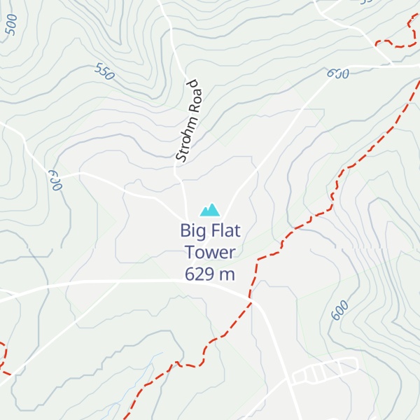 Map of Big Flat Tower