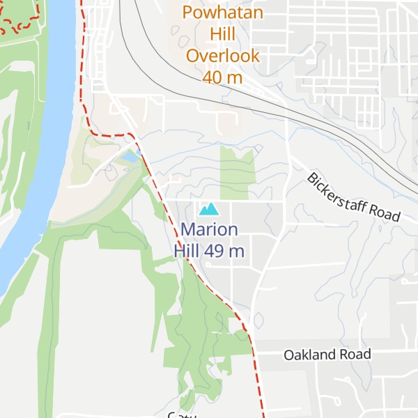 Map of Marion Hill