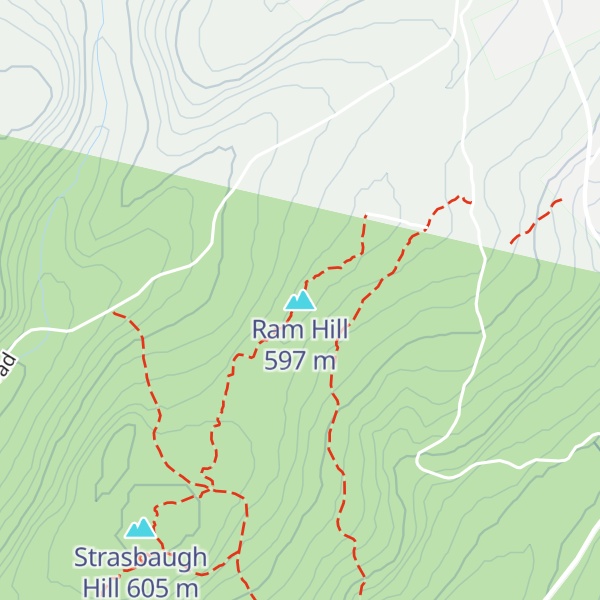 Map of Ram Hill