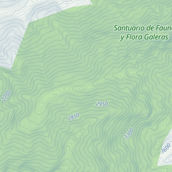 Map of Cuchilla Ciénaga Chiquita