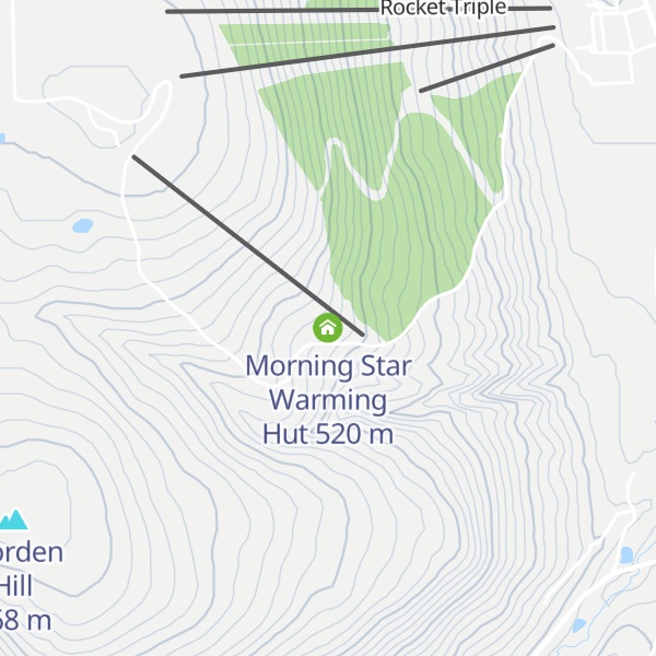 Map of Morning Star Warming Hut