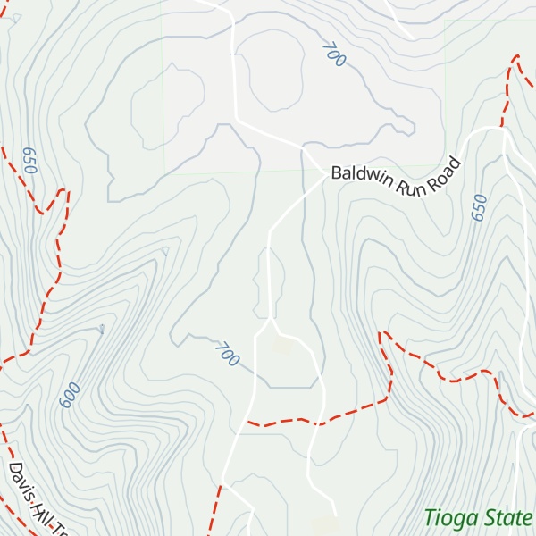 Map of Broad Ridge