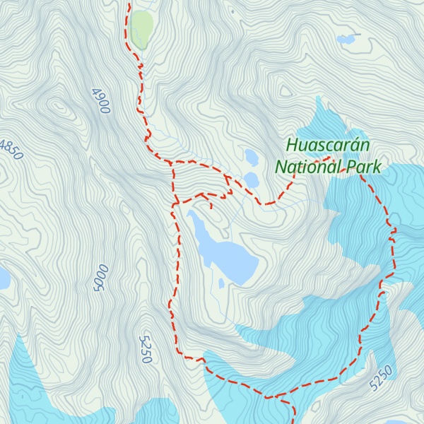 Map of Refugio Vivaque Longoni