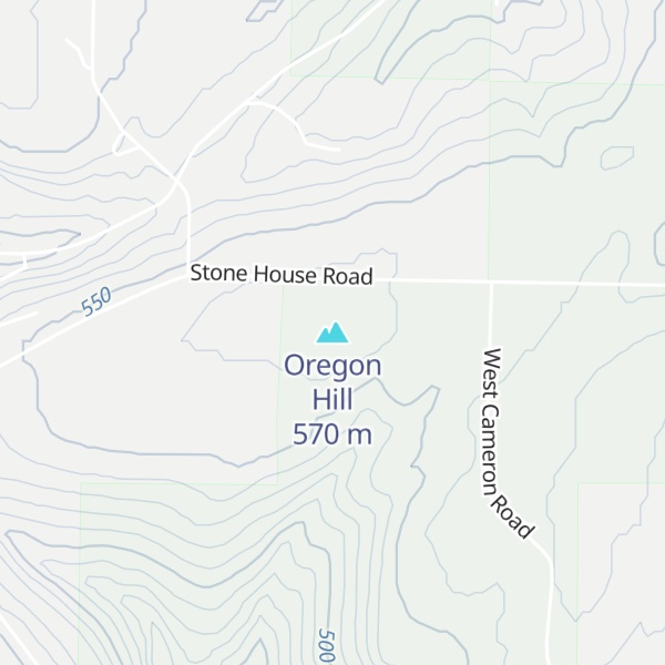 Map of Oregon Hill