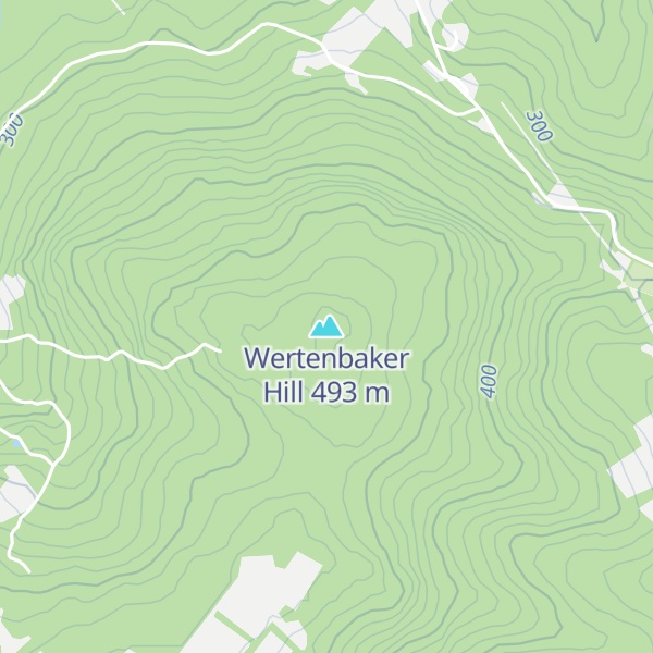 Map of Wertenbaker Hill