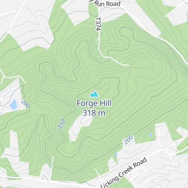 Map of Forge Hill