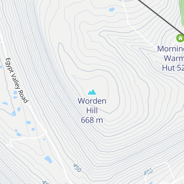 Map of Worden Hill