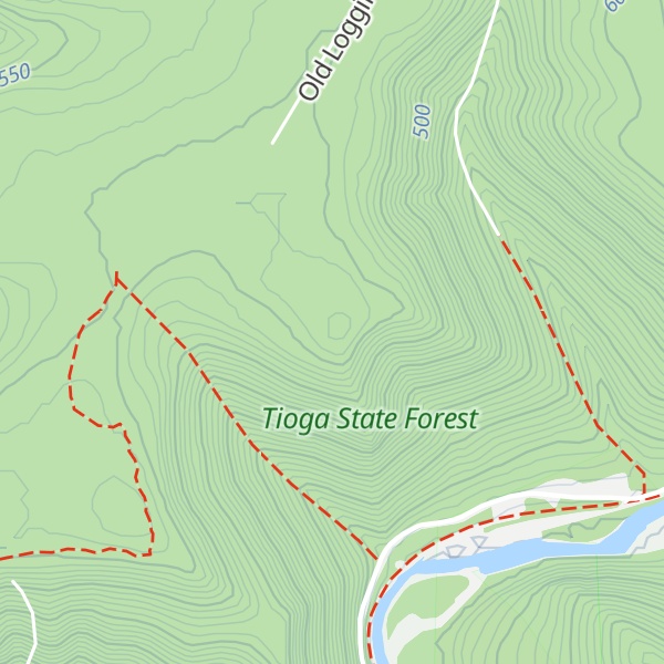 Map of Cedar Mountain
