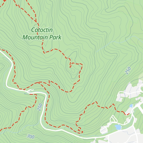 Map of Chimney Rock