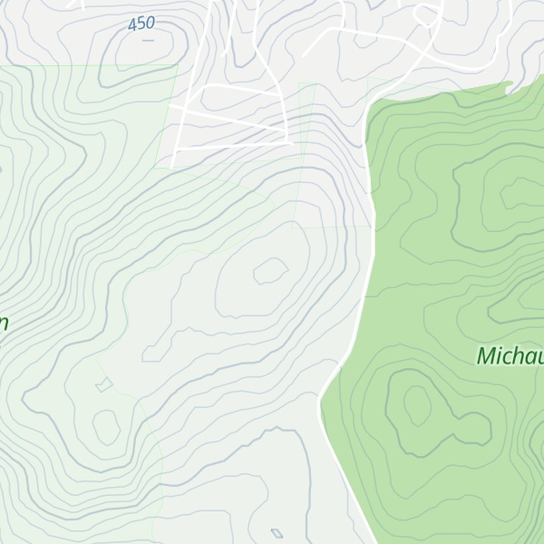 Map of Mount Newman