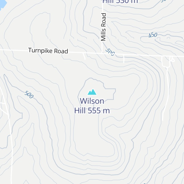Map of Wilson Hill